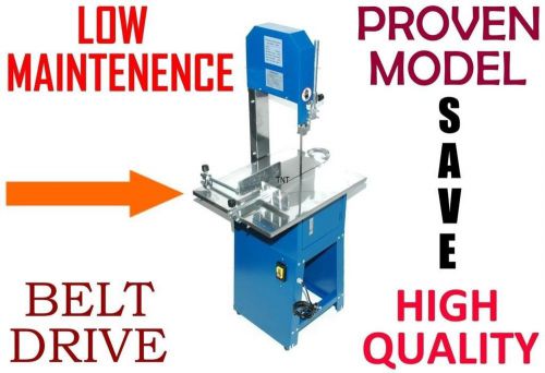 Band saw meat cutting, sausage filler &amp; mincer belt drive = free extra blade++++ for sale