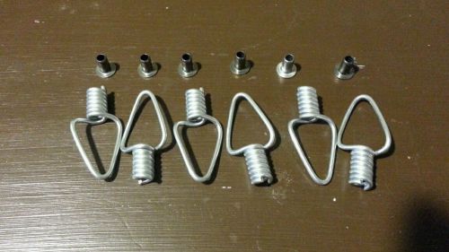 6 swivels tieout, tie cord, chicken, rooster, gamefowl, game fowl, swivel kit. for sale