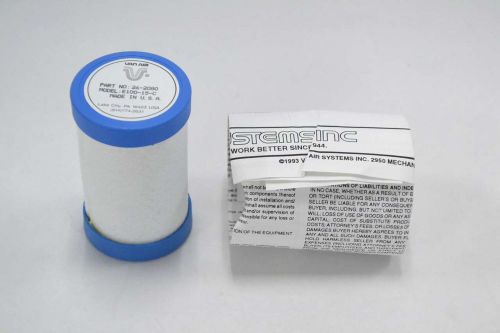 NEW VAN AIR E100-15-C ELEMENT PNEUMATIC FILTER REPLACEMENT PART B342789