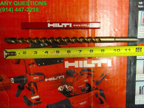 HILTI 5/8&#034; x 12&#034; PERCUSSION DRILL BIT, PREOWNED, MINT CONDITION, FAST SHIP