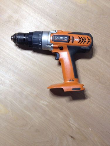 Ridgid X2 18 Volt Hammer Drill ONLY R8411503 1/2&#034;