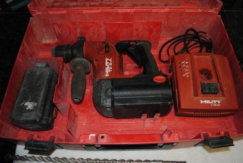 HILTI TE 6A CORDLESS HAMMER DRILL 36 VOLT, Includes 36V Battery and Charger