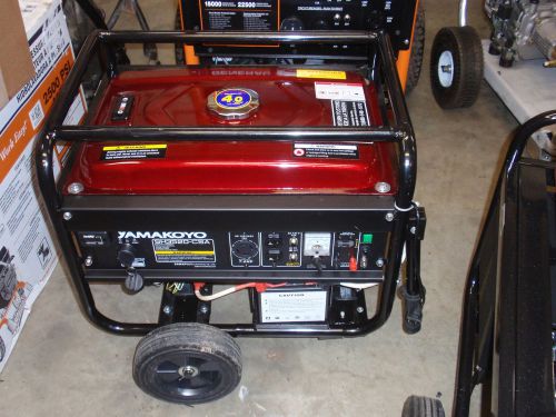 NEW YAMAKOYO 3500 WATT MAX ELECTRIC START GENERATOR SH3520-CSA