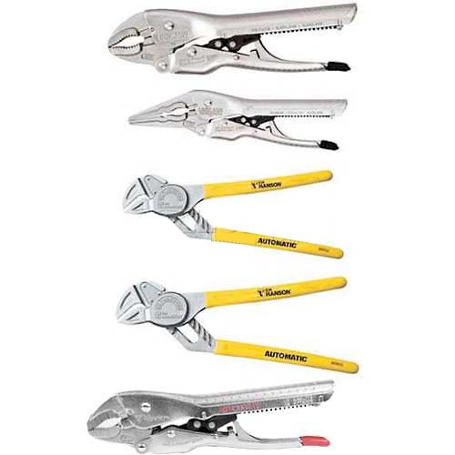 CH Hanson 80340 Automatic Pliers Five Piece Set