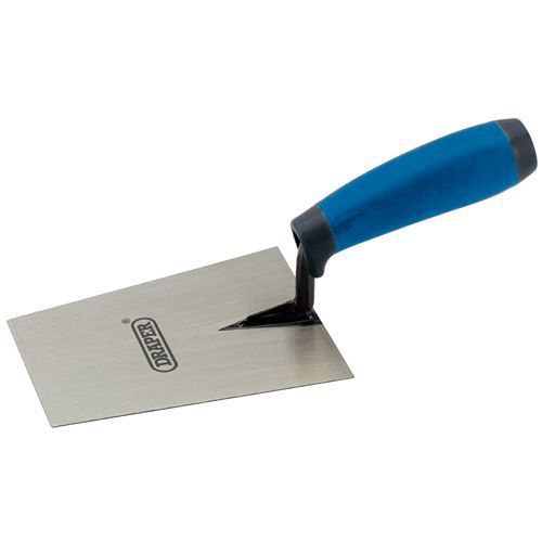 Draper 140Mm Soft Grip Bucket Trowel For Removing Wet Mortar Builders (43969)