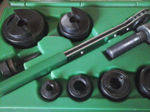 Greenlee Slug Buster 7238SB 1/2&#034; -2&#034; Knockout Punch Set