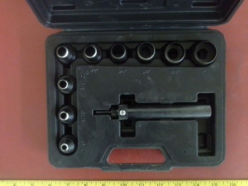 GENERAL S1274 GASKET PUNCH SET 10 PIECE USED