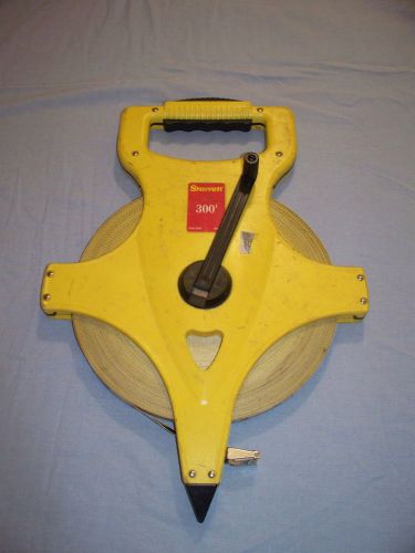 Starrett 300&#039; fiberglass open reel long tape(535-300) for sale