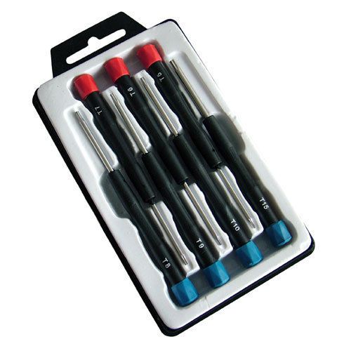 TZ135 7PC PRECISION STAR SCREWDRIVER &amp; STORAGE BOX T5, T6, T7, T8, T9, T10 &amp; T15