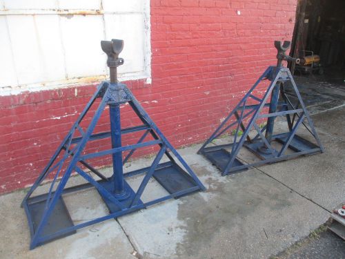 GREENLEE TYPE REEL JACKS VERY LARGE CAPACITY UP TO 96&#034; [8 ft] REELS 6000LBS