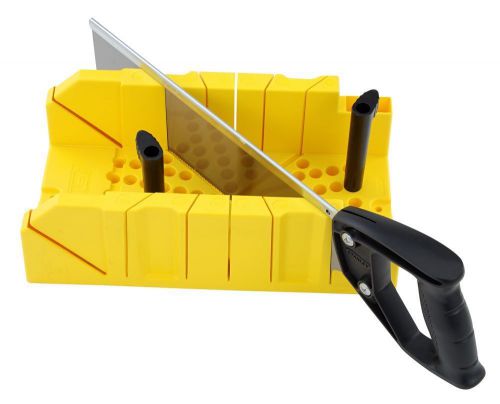 Stanley Deluxe Miter Box with Saw for Crown Molding