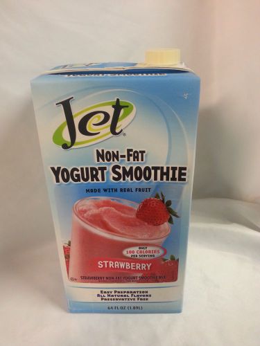 JET NON FAT YOGURT  SMOOTHIE STRAWBERRY