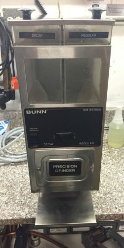 BUNN G9-2 HD COMMERCIAL HEAVY DUTY DUAL HOPPER COUNTER TOP COFFEE GRINDER