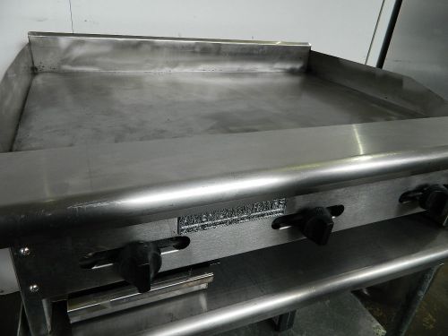 AMERICAN RANGE AMRG-36 36&#034; COUNTERTOP GRIDDLE NAT GAS 3/4&#034; STEEL PLATE