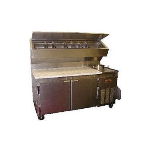 Marsal and Sons BM62-S Marsal Pizza Prep Table