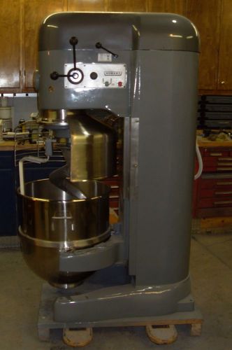 Hobart 140qt  Mixer with Guard  V1401 5hp  Mixer New Bowl, paddle