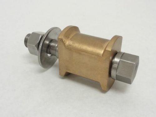 141762 new-no box, formax dennis brass roller and ss stud assembly for sale