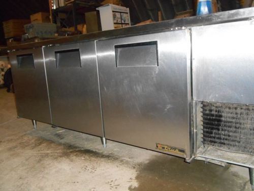 Used true deep worktop solid door refrigerator for sale