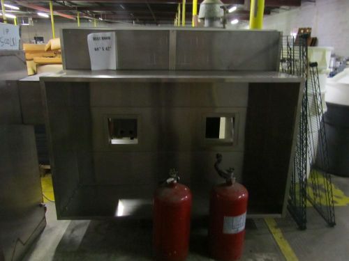 CAPTIVE AIRE HEAT HOOD FRESH AIR NO FANS 68&#034;