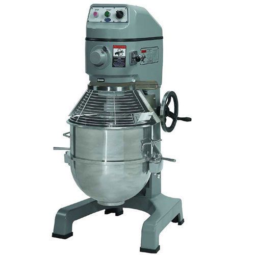 Globe SP60 Vertical Planetary Mixer, 60 Quart Floor Model, 3 Speeds, 3 HP