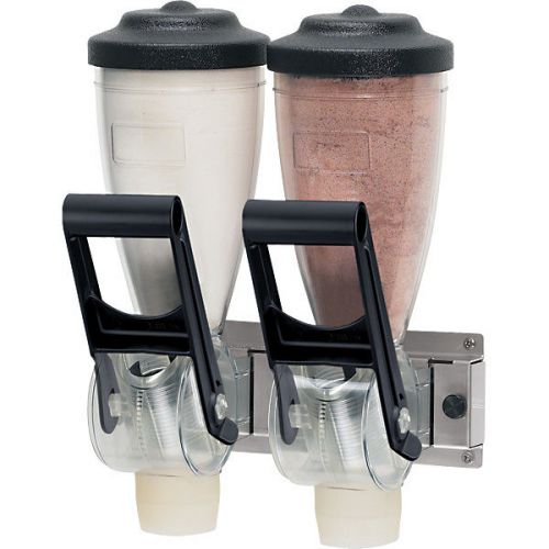 Dry food dispenser – double hopper - 1 liter - ice cream shop candy dispenser for sale