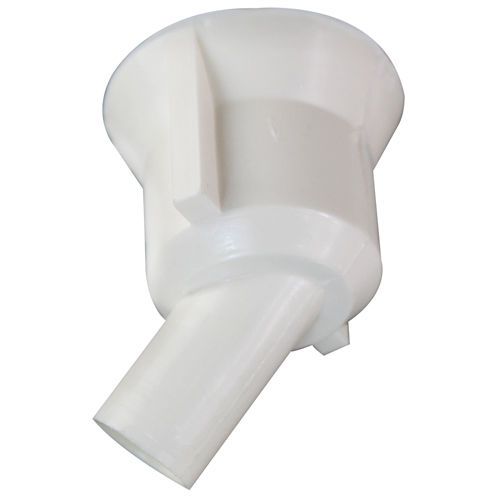 BEVERAGE AIR WHITE PLASTIC DRAIN FLANGE ADAPTOR 205-151A