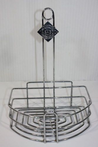 Tobasco Restaurant Bar Diner Condiments Rack Menu Holder Caddy Metal Chrome