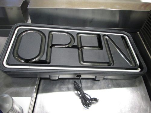 Large Neon &#034;OPEN&#034; sign - FALLON NEON - VERY GOOD CONDITION -