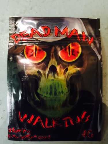 100 Dead Man Walking 4g Second Generation EMPTY** mylar ziplock bags