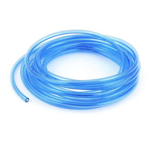 8mm OD 5mm ID Fuel Gas Air Polyurethane PU Tubing Hose Pipe 7M Clear Blue