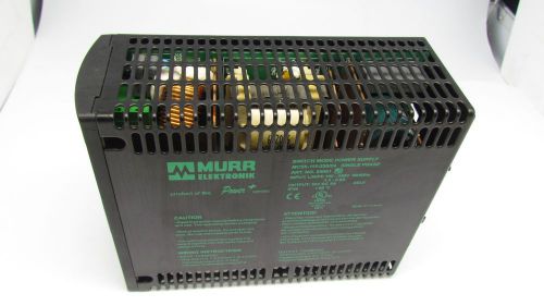 MURR ELECTRONIK  POWER SUPPLY MCS5-115-230/24 SINGLE PHASE