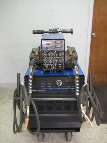 Miller electric deltaweld 452 dual feeder mig package complete for sale