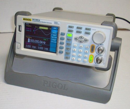 Rigol dg3061a function generator, arbitrary, 60mhz, 300mhz sample rate, usb gpib for sale