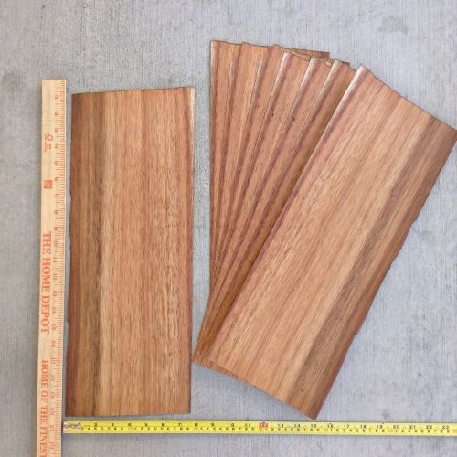 Hawaiian Koa Veneer - 8 Sheets at 20&#034;  length x 6 7/8&#034; width