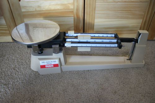 Ohaus Triple Beam Balance Scale - Estate - 2610g