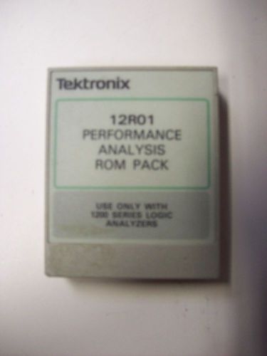 TEKTRONIX 12R01 PERFORMANCE ANALYSIS PACK FOR 1200 SERIES LOGIC ANALYZER