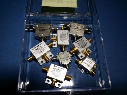 Ditom Circulators / Mini-Circuits Mixer/Amplifiers/SMI Circulator- Lot of (8)