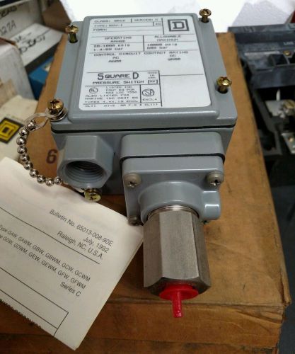 Square D 9612 Pressure Switch