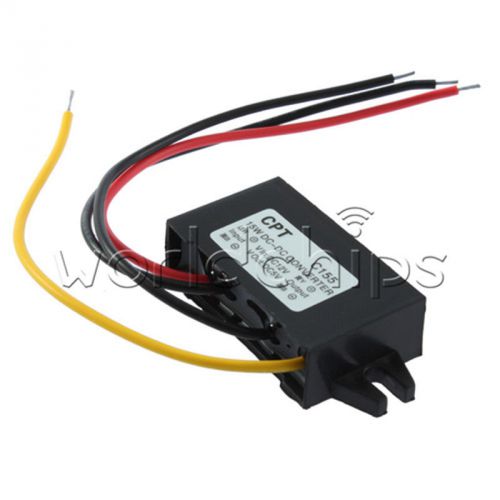 DC/DC Converter Regulator 12V to 5V 3A 15W Car Led Display Power Supply Module W