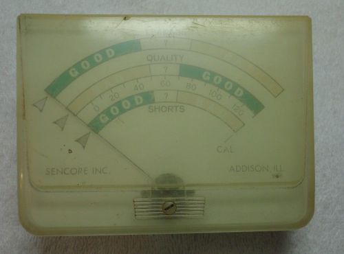 SENCORE INC Model TC-131 TUBE TESTER MAIN METER