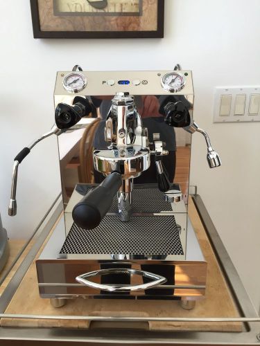 espresso machine. Vibiemme double boiler domobar, with rotary pump, and pid
