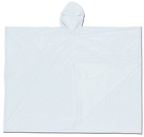 Schooner .10mm, Single-Ply PVC Poncho, Clear