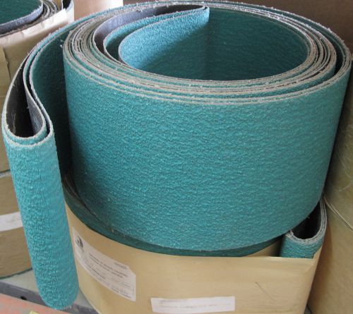 Sanding Belts 6&#039;&#039; x 284&#039;&#039; Grit 120 Zirconium R203 (Qty 5)