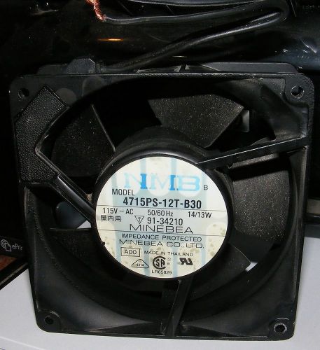 Nmb 4715ps-12t-b30 boxer fan 115v ~ ac 1 phase 14/13w | very clean | barely used for sale