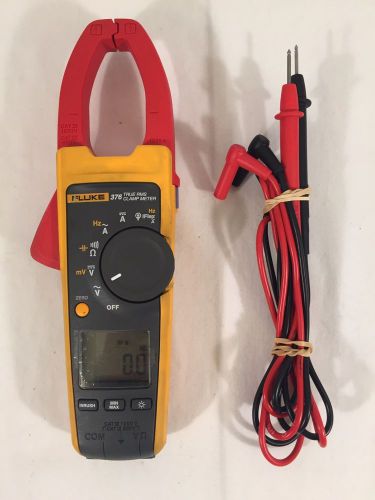 Fluke 376 TrueRMS / AC/DC Clamp Volt Ohm Amp Meter / Good Used Condition!!!