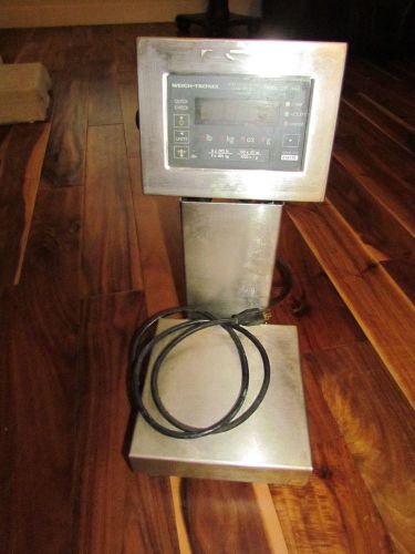 WEIGH-TRONIX 3275 Stainless Steel SCALE, 115 VAC, USED, digital display