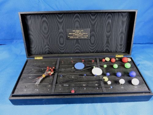 J.A. Deknatel &amp; Sons Ophthalmic Ophthalmologist Test Object Set