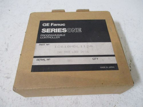 GE FANUC IC610MDL112A MODULE 16 CIRCUITS *NEW IN A BOX*