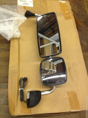 NEW PASSENGER POWER MIRROR 2261582005 FIRETRUCK Chrome Lafrance Freightliner