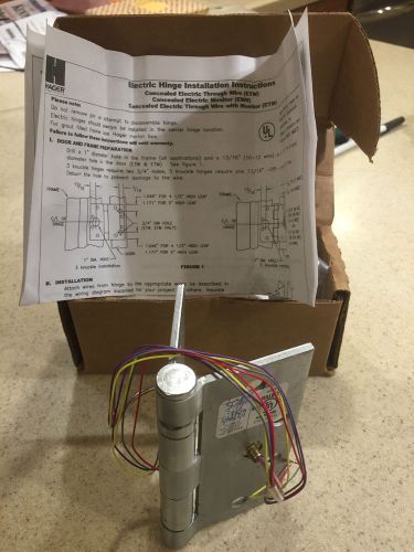 Hager electric bb1279 transfer hinge 4 wire 4.5&#034; x 4.5&#034; ball bearing for sale